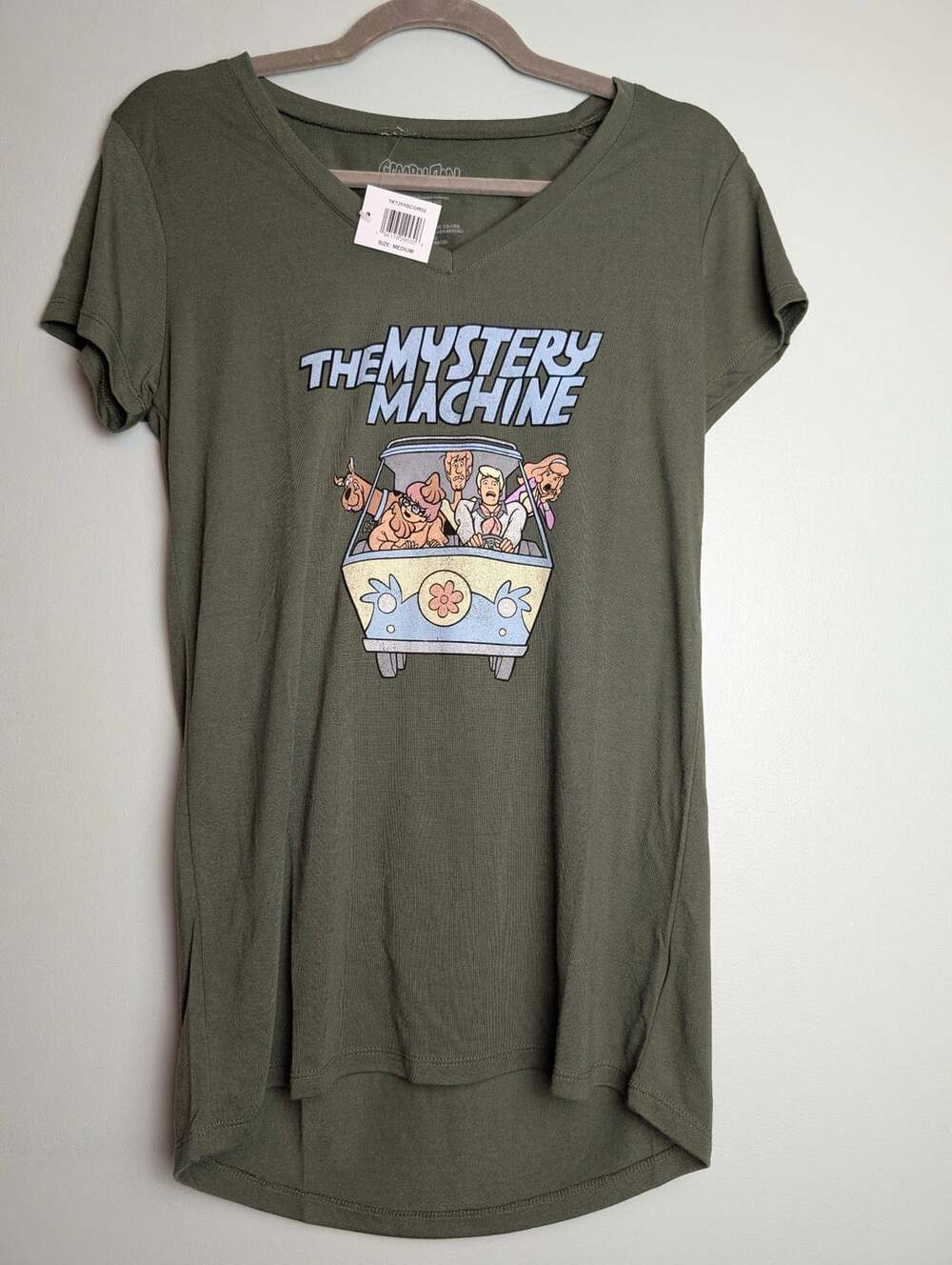 Cartoonmerch Streetwear Scooby-Doo Mystery Machine Graphic T-Shirt